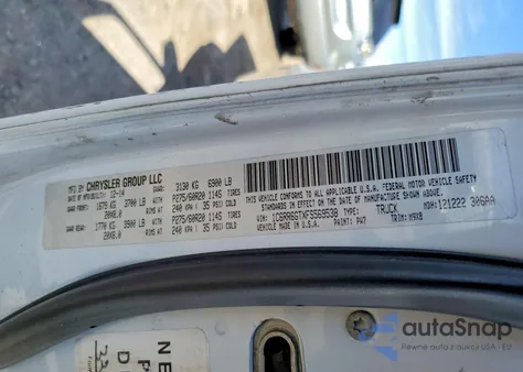 2015 Ram 1500 Slt from USA, damaged, VIN 1C6RR6GTXFS569538